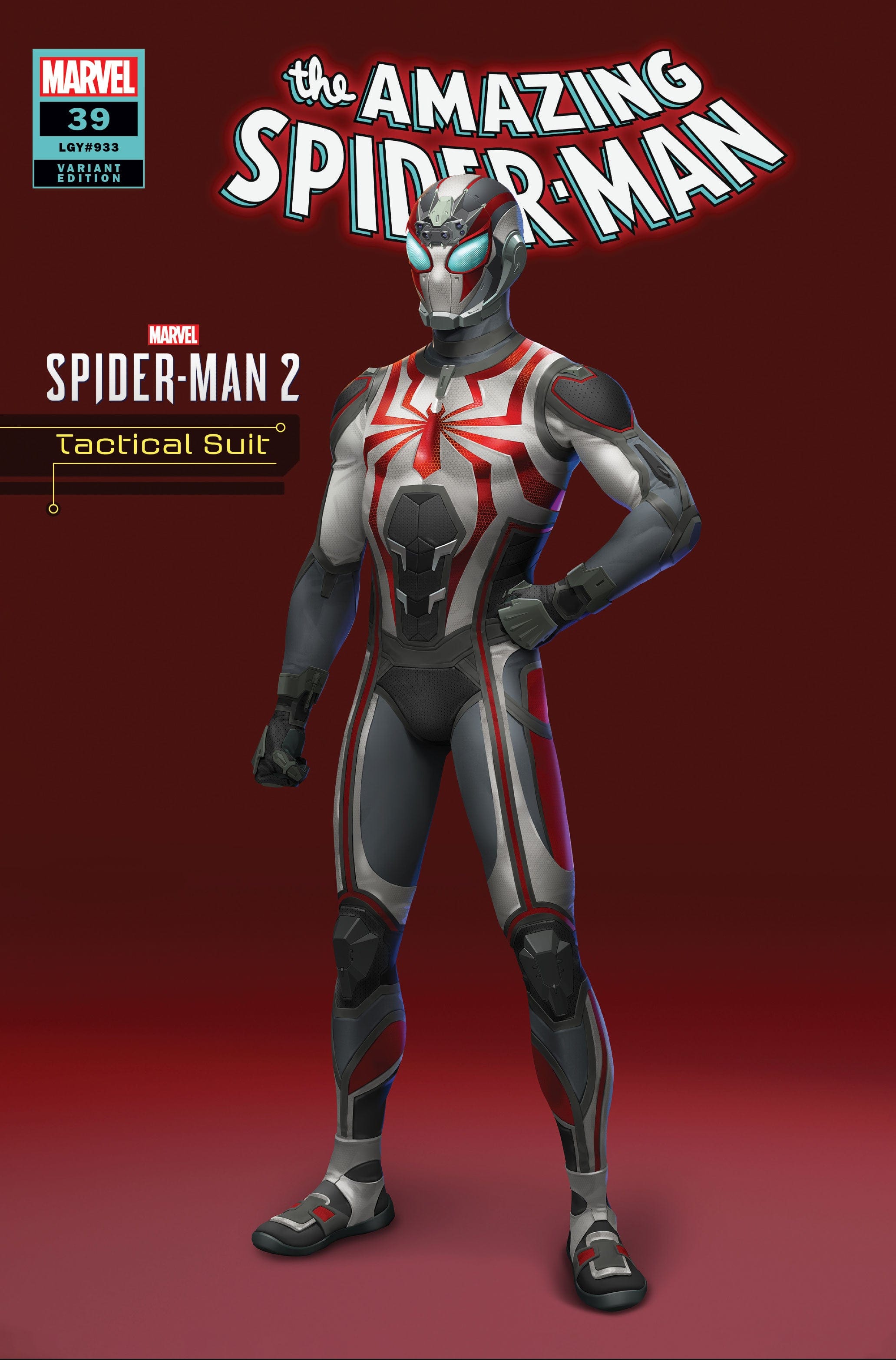 AMAZING SPIDER-MAN #39 TACTICAL SUIT MARVEL'S SPIDER-MAN 2 VAR